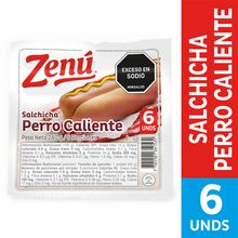Salchicha ZENÚ perro caliente x240 g