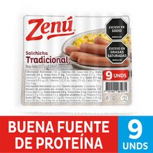 Salchicha ZENÚ tradicional x225 g