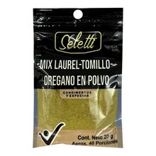 Mix SELETTI laurel/tomillo/orégano en polvo x20 g