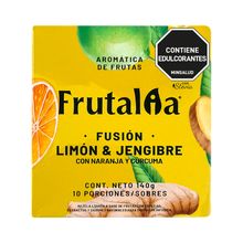 Aromática FRUTALIA fusión limón y jengibre x10 sobres