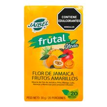 Aromática JAIBEL frutos amarilllos x20 sobres