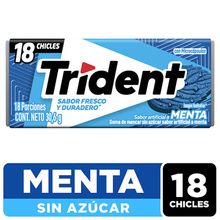 TRIDENT menta x30.6 g