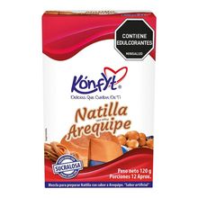 Natilla KÓNFYT con sabor arequipe x120 g