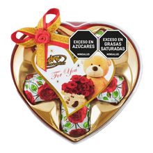 Chocolates CHÉRIR corazón rosas x40 g