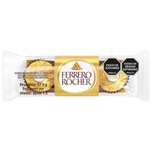 Chocolates FERRERO ROCHER cofre x37,5 g