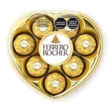 Chocolates FERRERO ROCHER corazón x100 g
