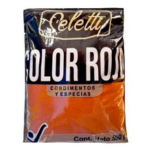 Color SELETTI rojo x500 g