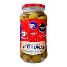 Aceitunas ALFA rellena pimentón x280 g