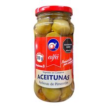 Aceitunas ALFA relleno de pimenton x140 g
