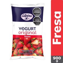 Yogurt ALPINA original fresa x900 g