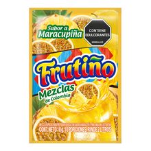 Refresco FRUTIÑO maracupiña x10 g