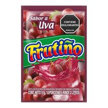 Refresco FRUTIÑO uva x10 g