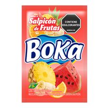 Refresco BOKA salpicón frutas x10 g