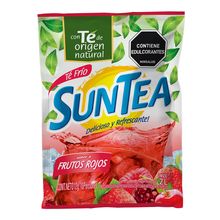 Refresco SUNTEA polvo frutos rojos x12 g