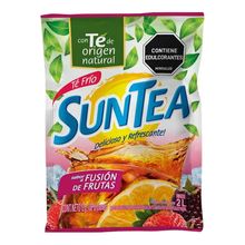 Refresco SUNTEA fusión de frutas x12 g