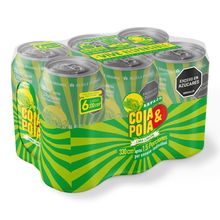 Cerveza COLA &POLA limón 6 unds x330 ml