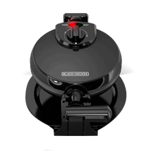 Waflera Giratoria Black+Decker WM1000B Negra