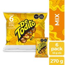 Detodito FRITO LAY paketón mix 6 unds x270 g