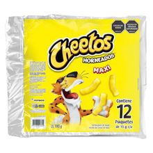 CHEETOS horneados 12 unds x15 g c/u