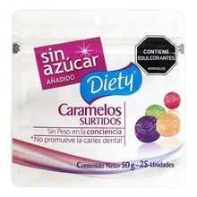 Caramelo DIETY sin azúcar x50 g