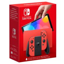 Consola Nintendo Switch Oled Mario Rojo 64 Gb