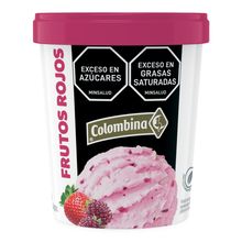 Helado COLOMBINA frutos rojos x600 g