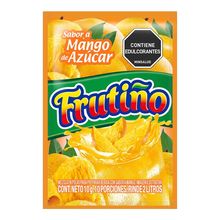 Refresco FRUTIÑO sabor mango x10 g