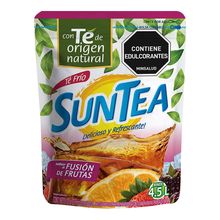 Refresco SUNTEA fusión de frutas 4.5 litros x120 g