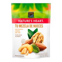 Mezcla nueces NATURES HEART x300 g