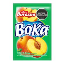 Refresco BOKA durazno x10 g