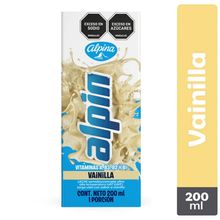 Leche ALPINA saborizada alpin vainilla x200 ml