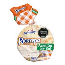 Arepa NORMANDY ricarepa asaditas con sal 10 unds x900 g