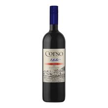 Vino CORSO chileno tinto merlot x750 ml