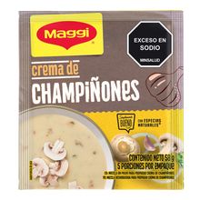 Crema MAGGI champiñones x58g