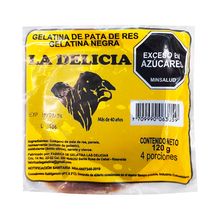 Gelatina LA DELICIA negra x120 g