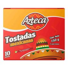 Tostadas AZTECA mexicanas x150 g