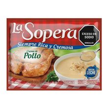 Crema de pollo LA SOPERA x42,5 g