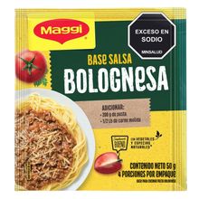 Base MAGGI salsa boloñesa x50 g