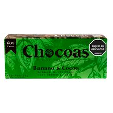 Chocolatina CHOCOAS banano x60 g
