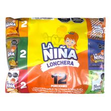 Lonchera LA NIÑA x12 unds