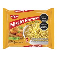 Sopa instantanea NISSIN RAMEN pollo x85 g