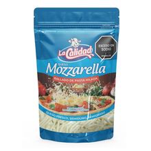 Queso LA CALIDAD mozzarella rallado x300 g