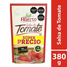 Salsa de tomate DEL HUERTO x380 g