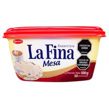 Margarina LA FINA mesa con sal caja x500 g