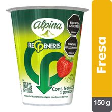 Yogurt ALPINA regeneris fresa x150 g