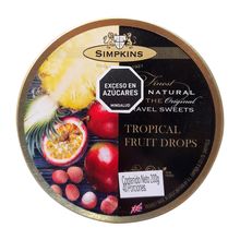 Dulces SIMPKINS tropical fruti x200 g