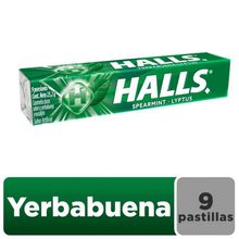 Caramelo HALLS yerbabuena x25.2 g