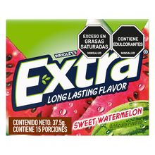 Goma mascar WRIGLEY´S extra sweet x15 unds