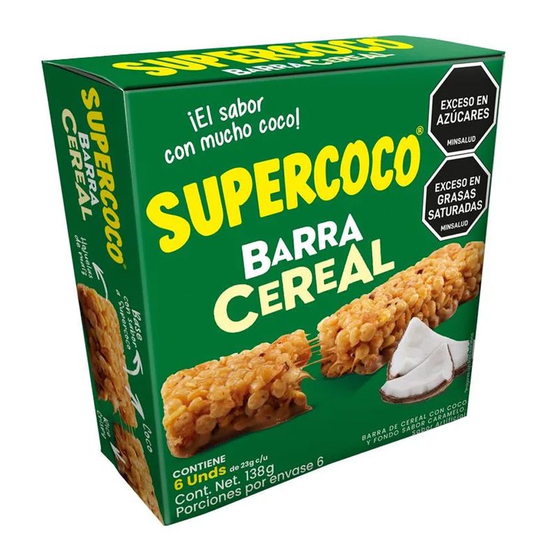 Cereal SUPERCOCO 6 unds x23 g c/u