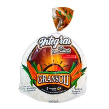 Arepa GRANSOLI integral con fibra natural 5 unds x450 g